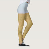 Hot Summer Blue Sky Savanna Grass Leggings (Rechts)