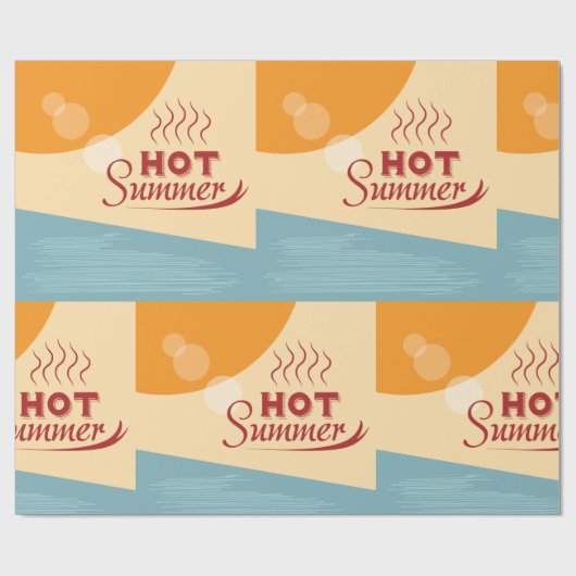 Hot Summer Cadeaupapier (Vlak)