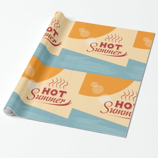 Hot Summer Cadeaupapier (Uitgerold)