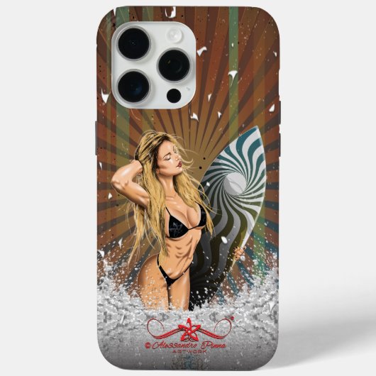 Hot Summer Case-Mate iPhone Case (Achterkant)