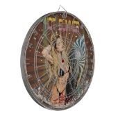 Hot Summer Dartbord (Voorkant Links)