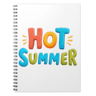 Hot Summer - Hot Summer Season Stamp Notitieboek