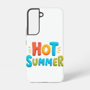 Hot Summer - Hot Summer Season Stamp Samsung Galaxy Hoesje