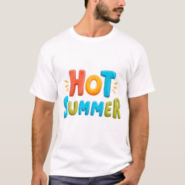 Hot Summer - Hot Summer Season Stamp T-shirt