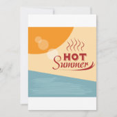 Hot Summer Kaart (Voorkant)