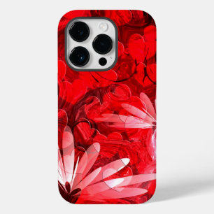 'Hot Summer Night' Red Abstracte Florence en harte Case-Mate iPhone 14 Pro Hoesje