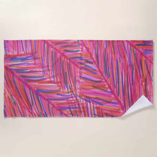 Hot Summer Nights Strandlaken (Voorkant)