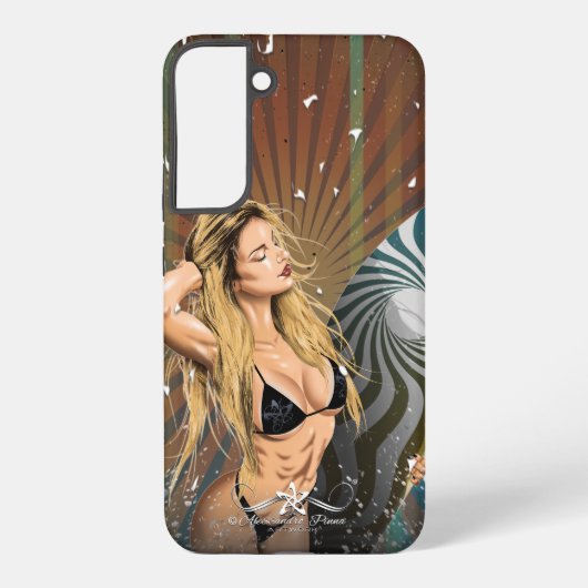 Hot Summer Samsung Galaxy Hoesje (Achterkant)