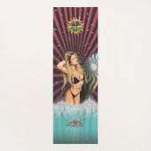 Hot Summer Yogamat (Achterkant)