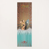 Hot Summer Yogamat (Achterkant)