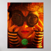 Hot-Sun afdrukken Poster (Voorkant)