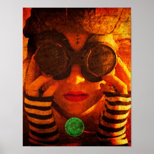 Hot-Sun afdrukken Poster (Voorkant)