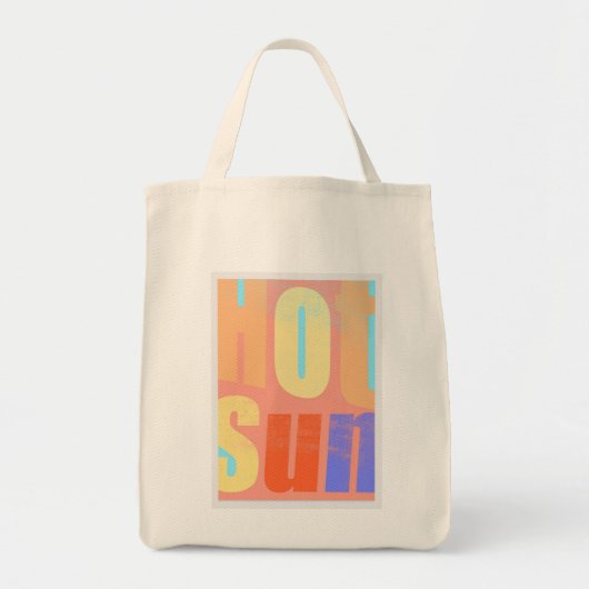 Hot Sun Tote Bag (Voorkant)