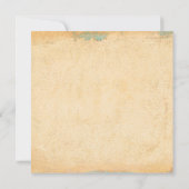 Hot Sunset Sunflower Square Weddenschap (Achterkant)