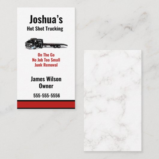 Hot-swappend Visitekaartje (Voorkant / Achterkant)