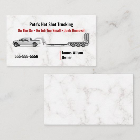 Hot-swappend Visitekaartje (Voorkant / Achterkant)