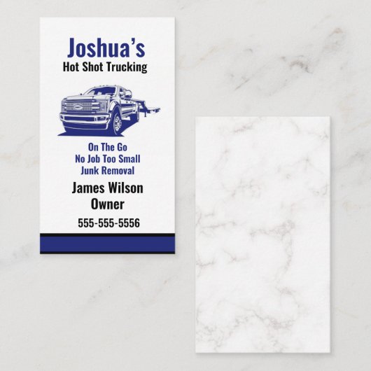 Hot-swappend Visitekaartje (Voorkant / Achterkant)