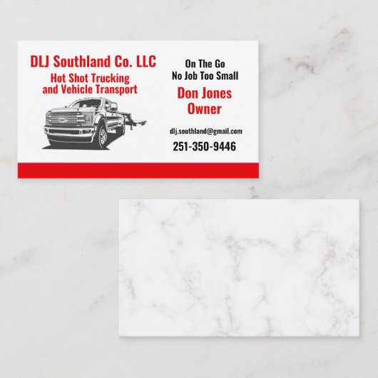 Hot-swappend Visitekaartje (Voorkant / Achterkant)