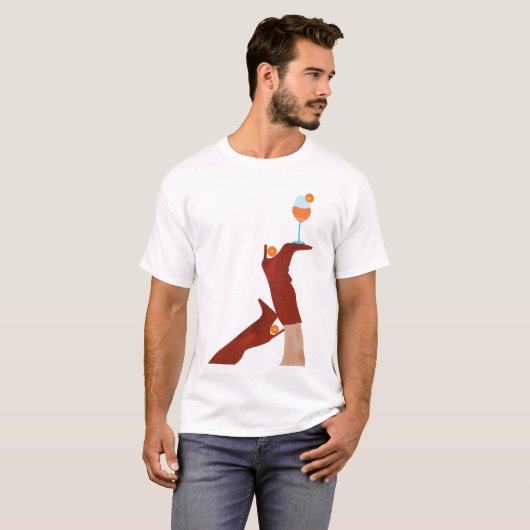 Hot T-start T-shirt (Voorkant volledig)