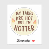 Hot-take-sticker Sticker (Vel)