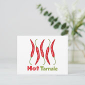 Hot Tamale Briefkaart (Staand voorkant)