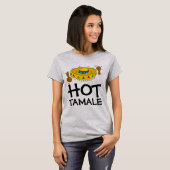 HOT TAMALE Funny Dames HOTTIE T-Shirts (Voorkant volledig)