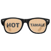 HOT TAMALE GRAPPIGE FEESTZONNEBRIL RETRO ZONNEBRIL (Voorkant)