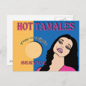Hot Tamales Briefkaart (Voorkant / Achterkant)