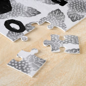 Hot-Tango-dansers - Flowers Art Legpuzzel (Zijkant)