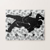 Hot-Tango-dansers - Flowers Art Legpuzzel (Horizontaal)