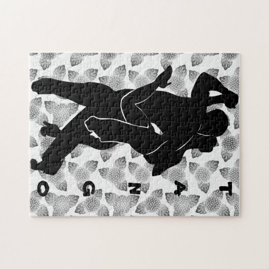 Hot-Tango-dansers - Flowers Art Legpuzzel (Horizontaal)