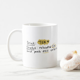Hot Tea, Iced Tea, Illustration Mug Koffiemok