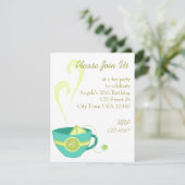 Hot Tea Kaart (Staand voorkant)