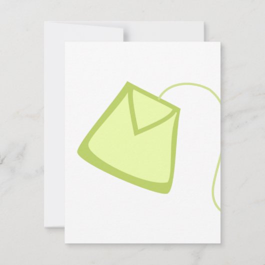 Hot Tea Kaart (Achterkant)