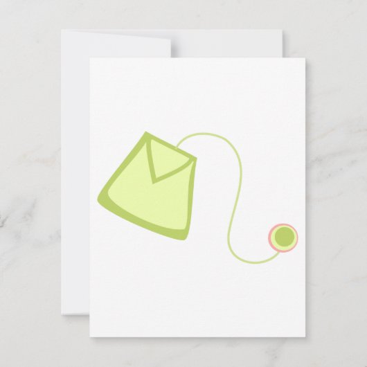 Hot Tea Kaart (Achterkant)