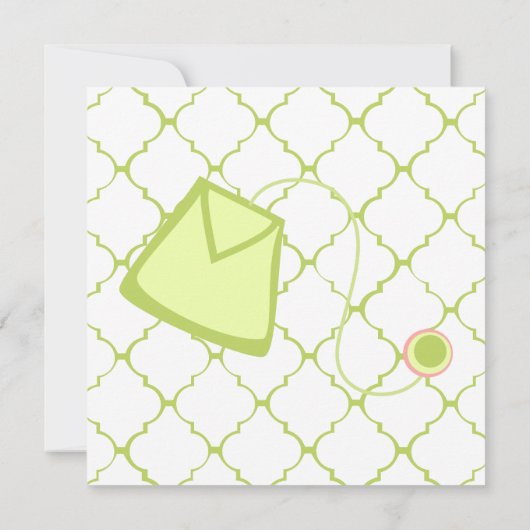 Hot Tea Kaart (Achterkant)