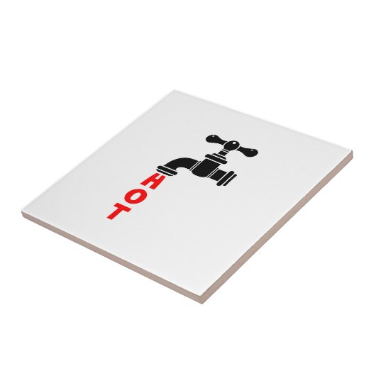 Hot Tegeltje (Zijkant)