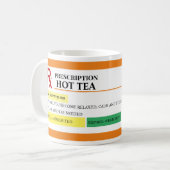 Hot-theebeschrijvende mok (Voorkant links)