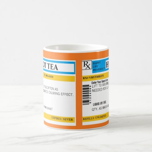 Hot-theebeschrijvende Mok (Center)