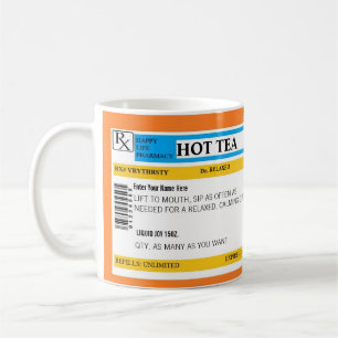Hot-theebeschrijvende Mok