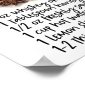 Hot Toddy Recept Wall Poster (Hoek)