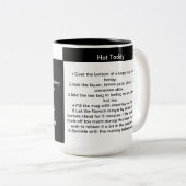 Hot Toddy Recipe Coffee Mok (Voorkant rechts)