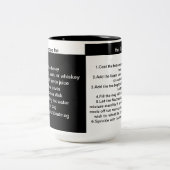 Hot Toddy Recipe Coffee Mok (Center)