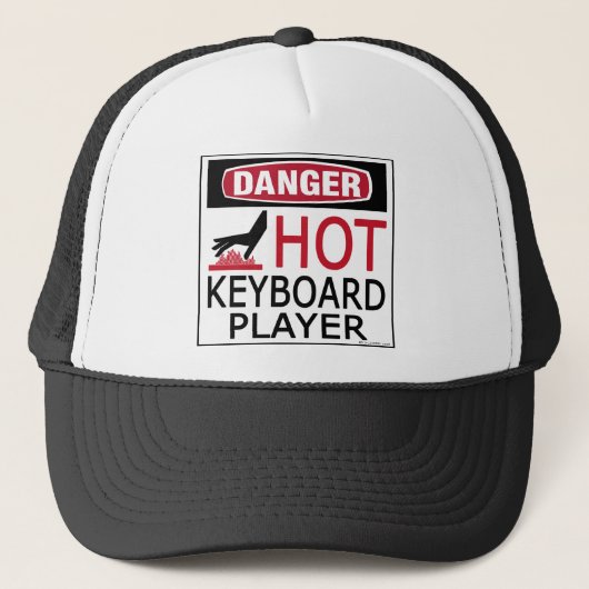 Hot-toetsenbordspeler Trucker Pet (Voorkant)