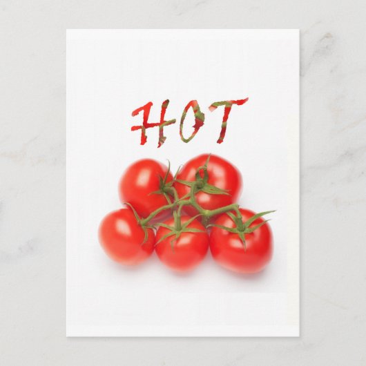 Hot Tomato Briefkaart (Voorkant)