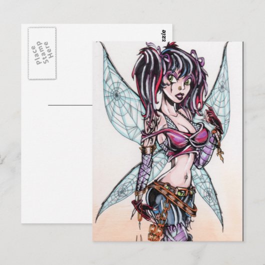 Hot Topic Faerie Briefkaart (Voorkant / Achterkant)