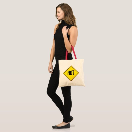 HOT TOTE BAG (Voorkant (model))