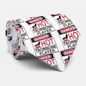 Hot Trombone-speler Stropdas (Opgerold)