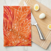 Hot Tropic Batik Kitchen Towel Theedoek (Quarter Fold)