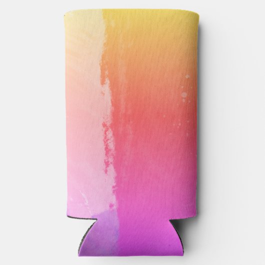 Hot Tropical Flamingo Seltzer Blikjeskoeler (Achterkant)